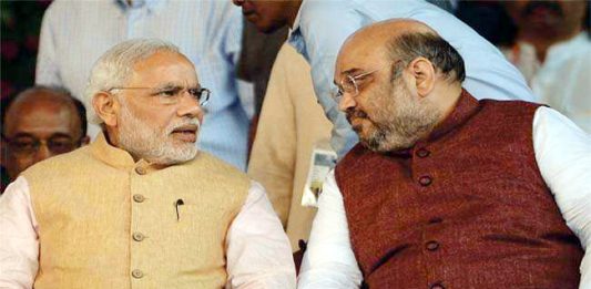 pm modi and amit shah