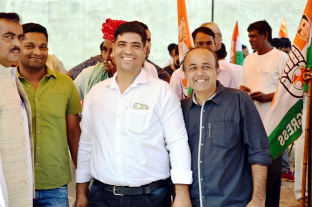 Bikaner Congress Leader Manoj Vyas