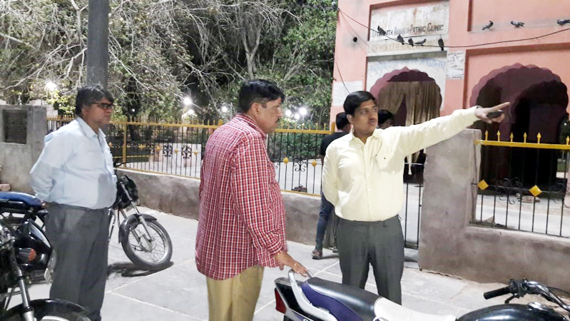 collector kumarpal gautam bikaner in city