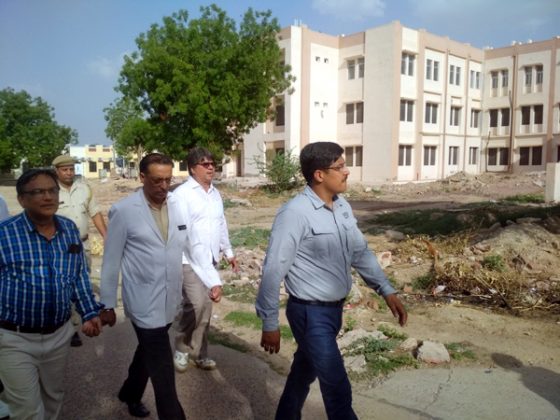 collector kumarpal in pbm hospital