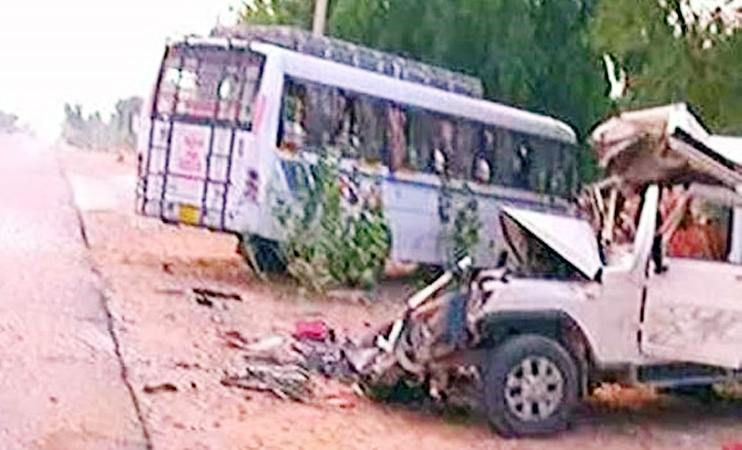 Bikaner Road Accident