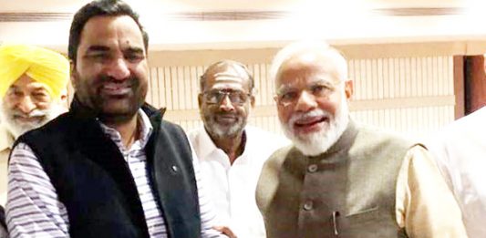 Hanuman Beniwal With PM Modi