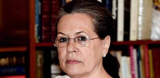Congress National President Sonia Gandhi