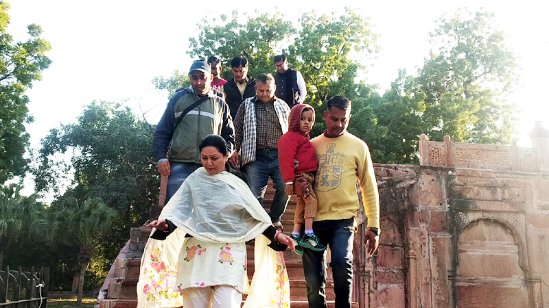 MLA Sidhikumari In Patarkar Bhawan Bikaner