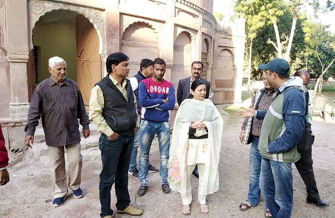 Sidhikumari In Crown Park Bikaner 