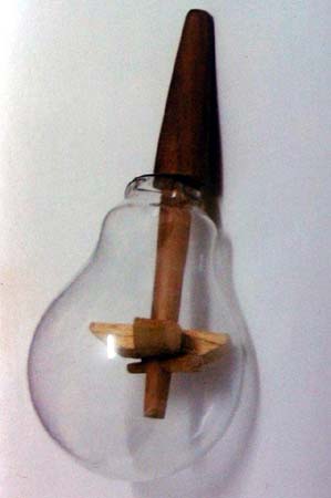 Wooden Churns Inside the 60watt Bulb