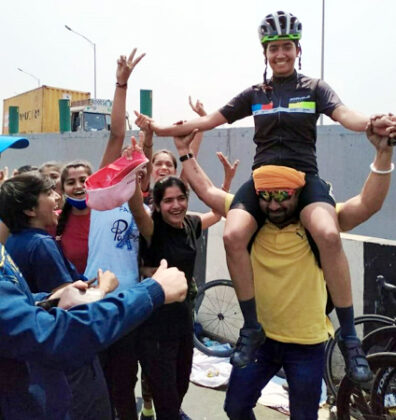 Monika Gat Cyclist Bikaner