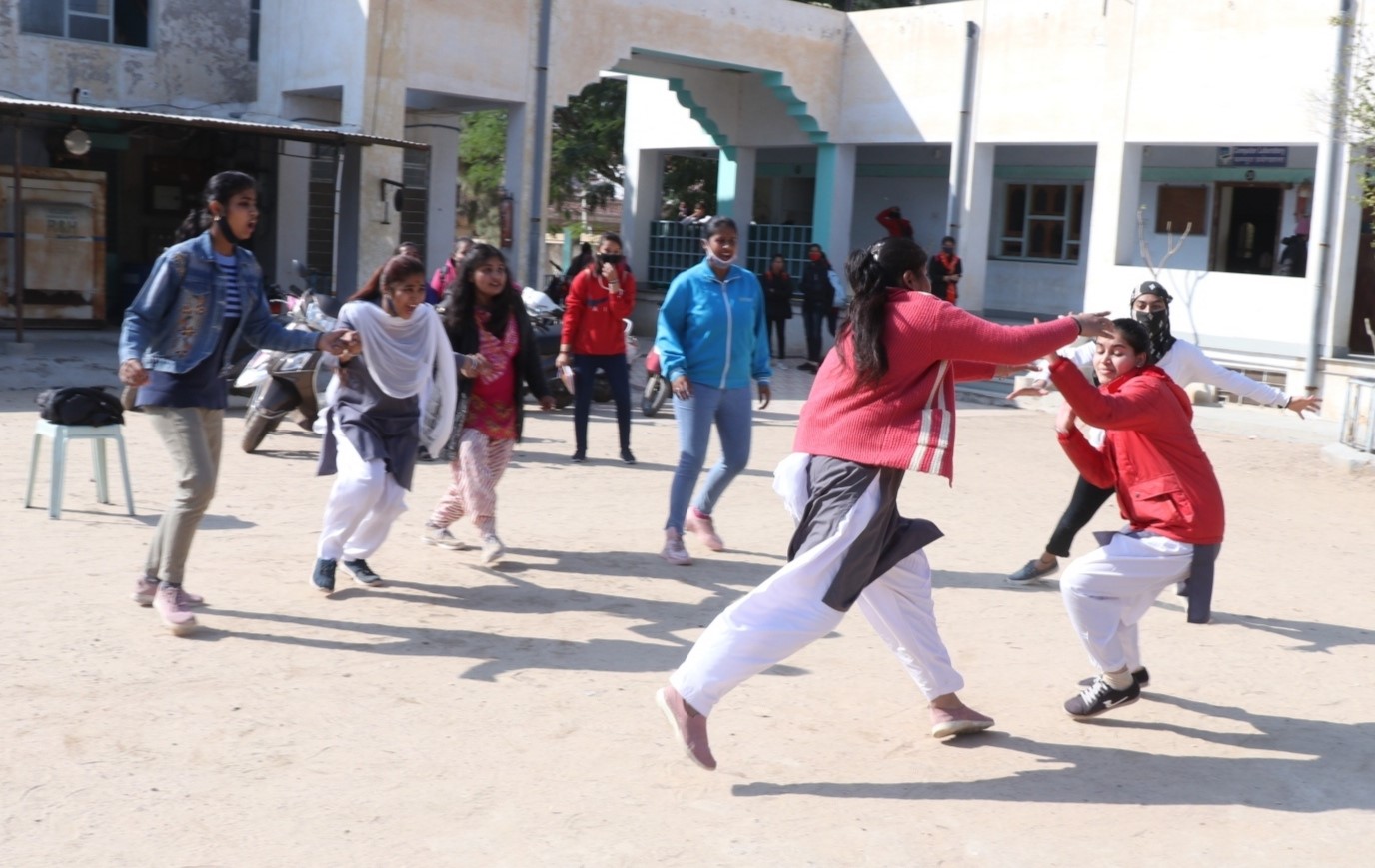 Binani Girls College Bikaner Camp