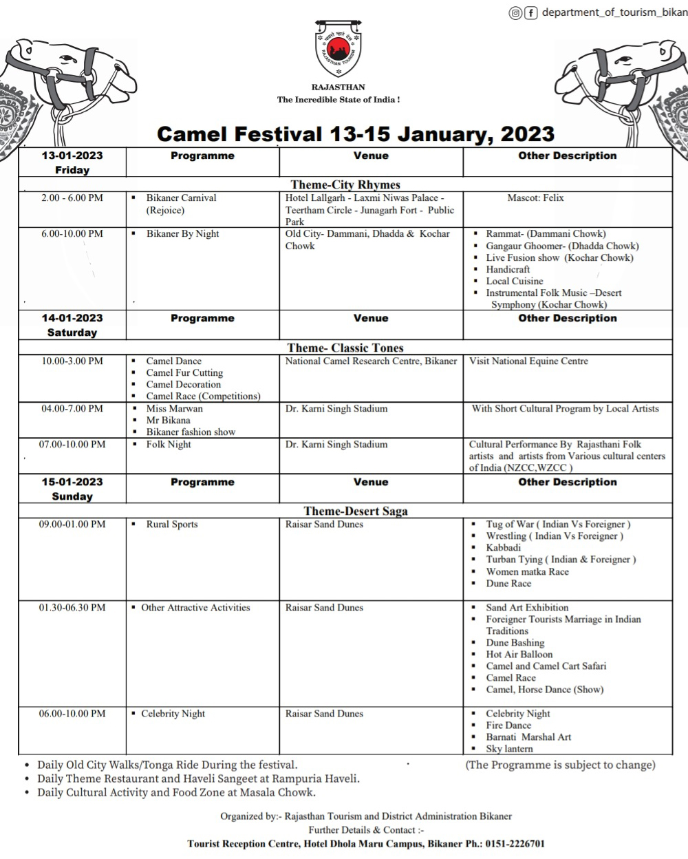 Camel Festival 2023