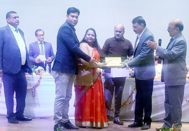 MGSU's Umesh Sharma declared best paper award at national level