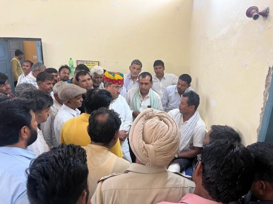 Disaster Management Minister Govind Ram Meghwal