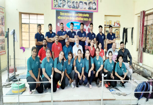 Rajasthan Weightlifting team