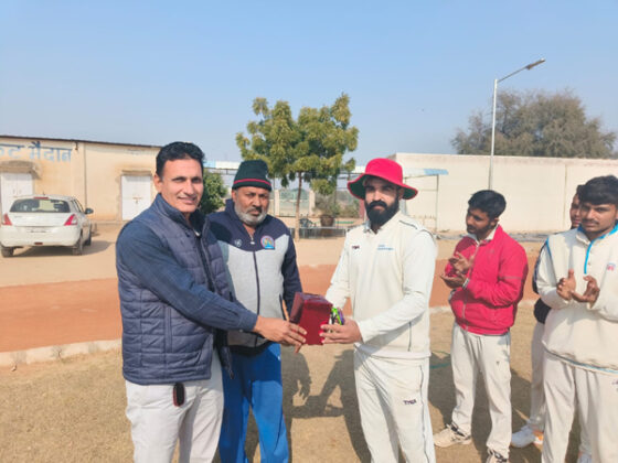 District Senior Cricket Competition in Bikaner