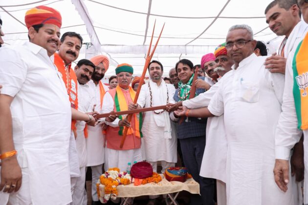 Arjunram meghwal in sridungargarh