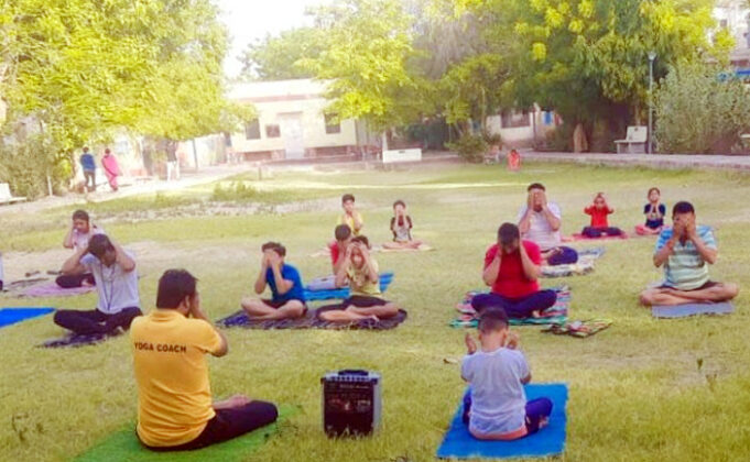 yoga camp In Bikaner