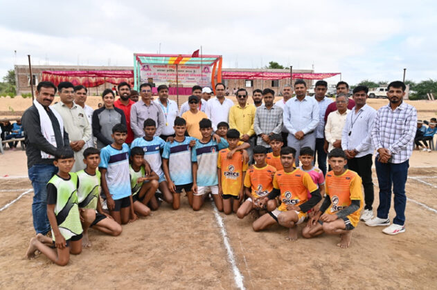 Kabaddi competition in Bikaner