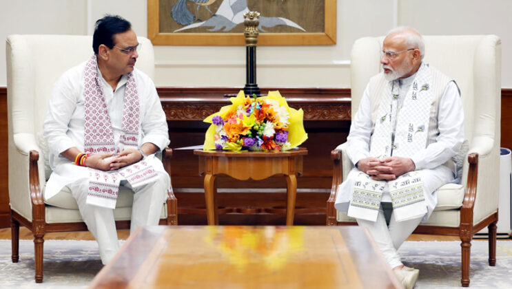 pm modi-bhajanlal sharma in delhi