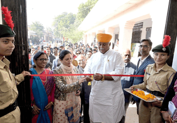 MLA Siddhi Kumari and Jethananand Vyas