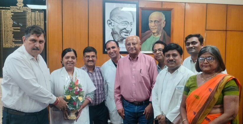Dr. Neeti Sharma became Additional Principal IV of SP Medical College