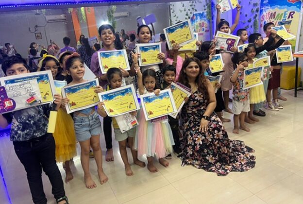 Summer camp of Fitness Yoga Studio concluded