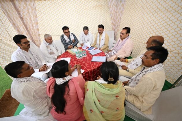 Cm Bhajanlal Sharma With Bikaner Leader