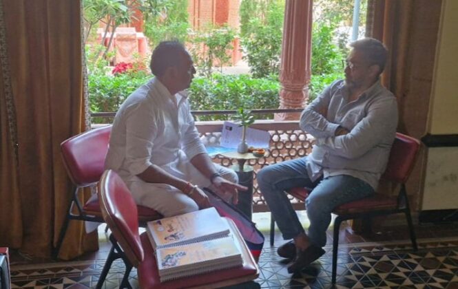 Arun Vyas Congress Leader