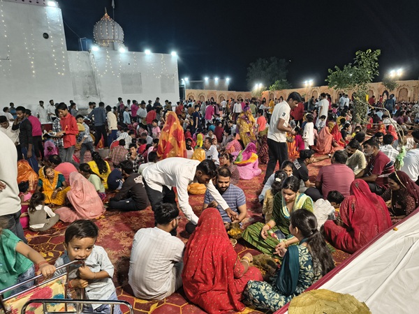 mahaprasadi in kaalimata mandir sujandeshar