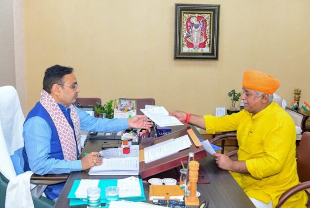 Bhajanlal Sharma-jethanand Vyas