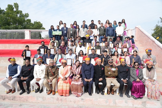 Republic Day celebrations in Bikaner