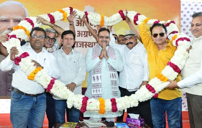 Bhajanlal Sharma CM Rajasthan