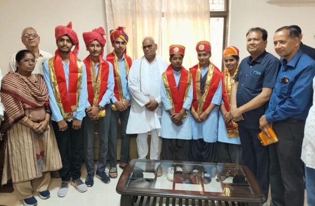 Education Minister Honors Class 10 and 12 Toppers