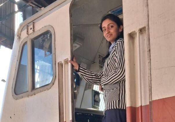 Shivani Purohit Assistant Loco Pilot in Indian Railways