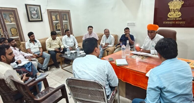 Bikaner West MLA Jethanand Vyas