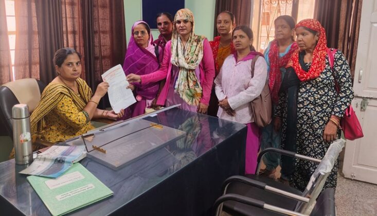 Anganwadi workers Bikaner