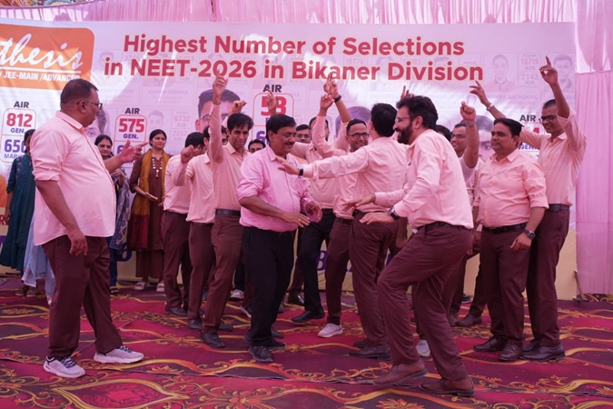 NEET-2026 Results: Grand celebration of success at Synthesis; over 100 students selected for government MBBS seats.