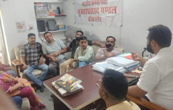 Advocate Kaushal Sharma, BJP Leader, Bikaner