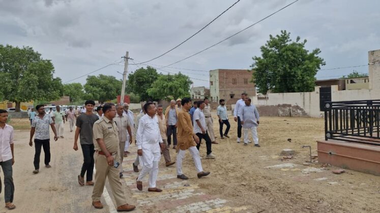 Bhajan lal sharma in bikaner tour