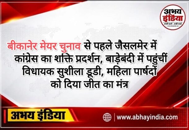 bikaner congress parshad