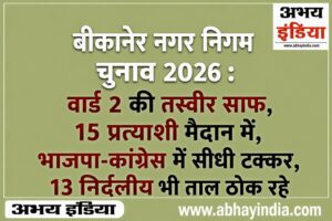 bikaner nagar nigam ward 2