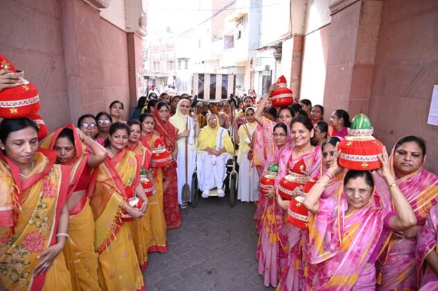 nagar pravesh chaturmash bikaner